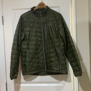 L.L. Bean Dark Green Men's Puffer Jacket